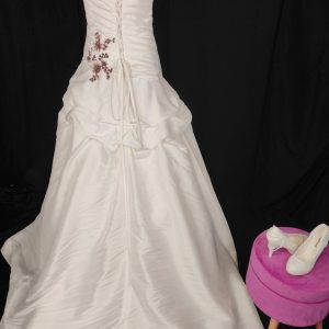 Robe de mariée bicolore