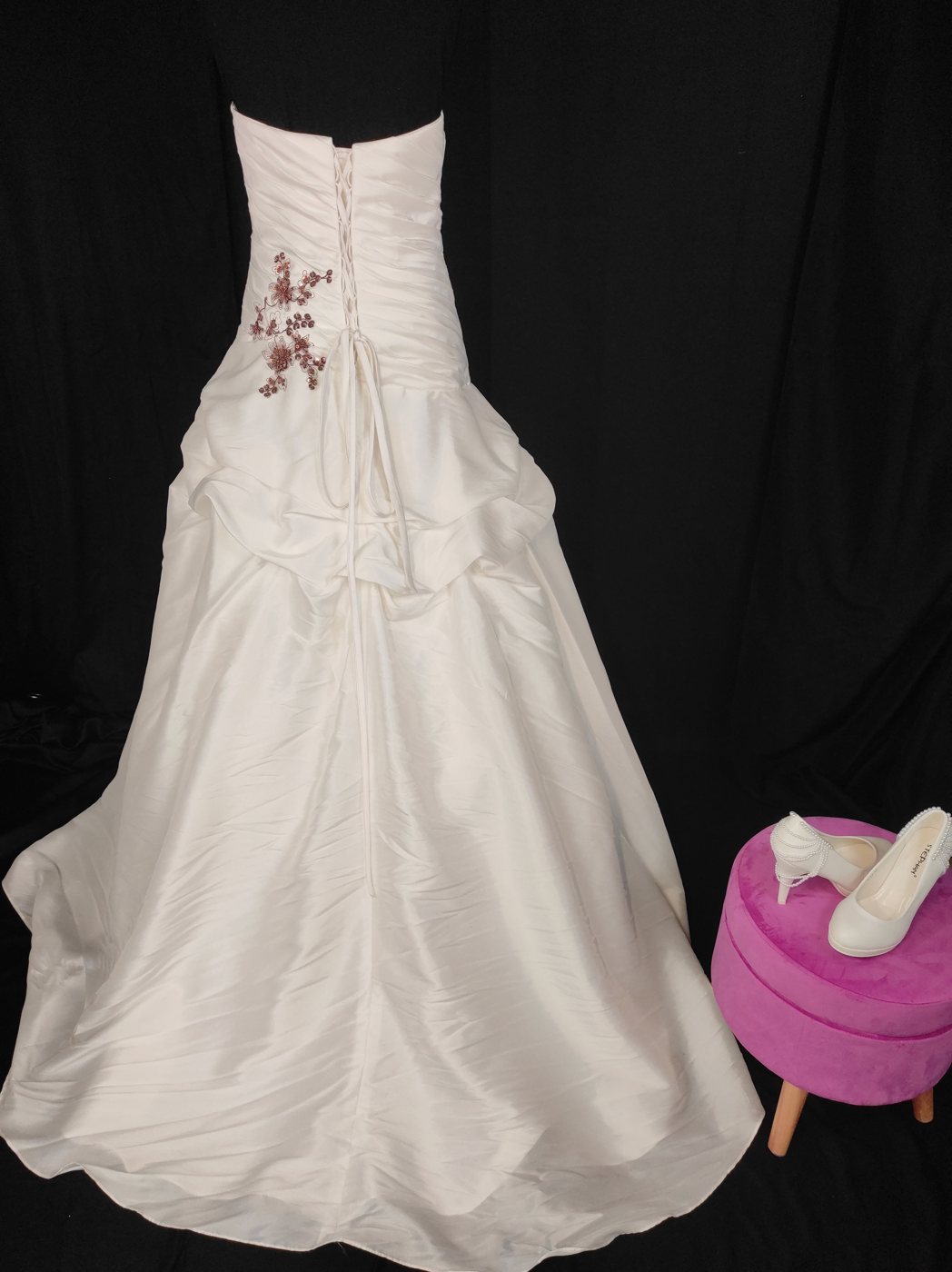 Robe de mariée bicolore