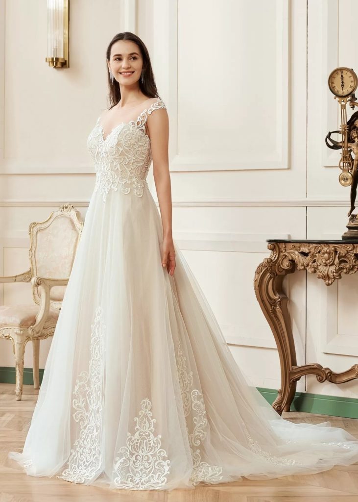 Robe de mariée bohème