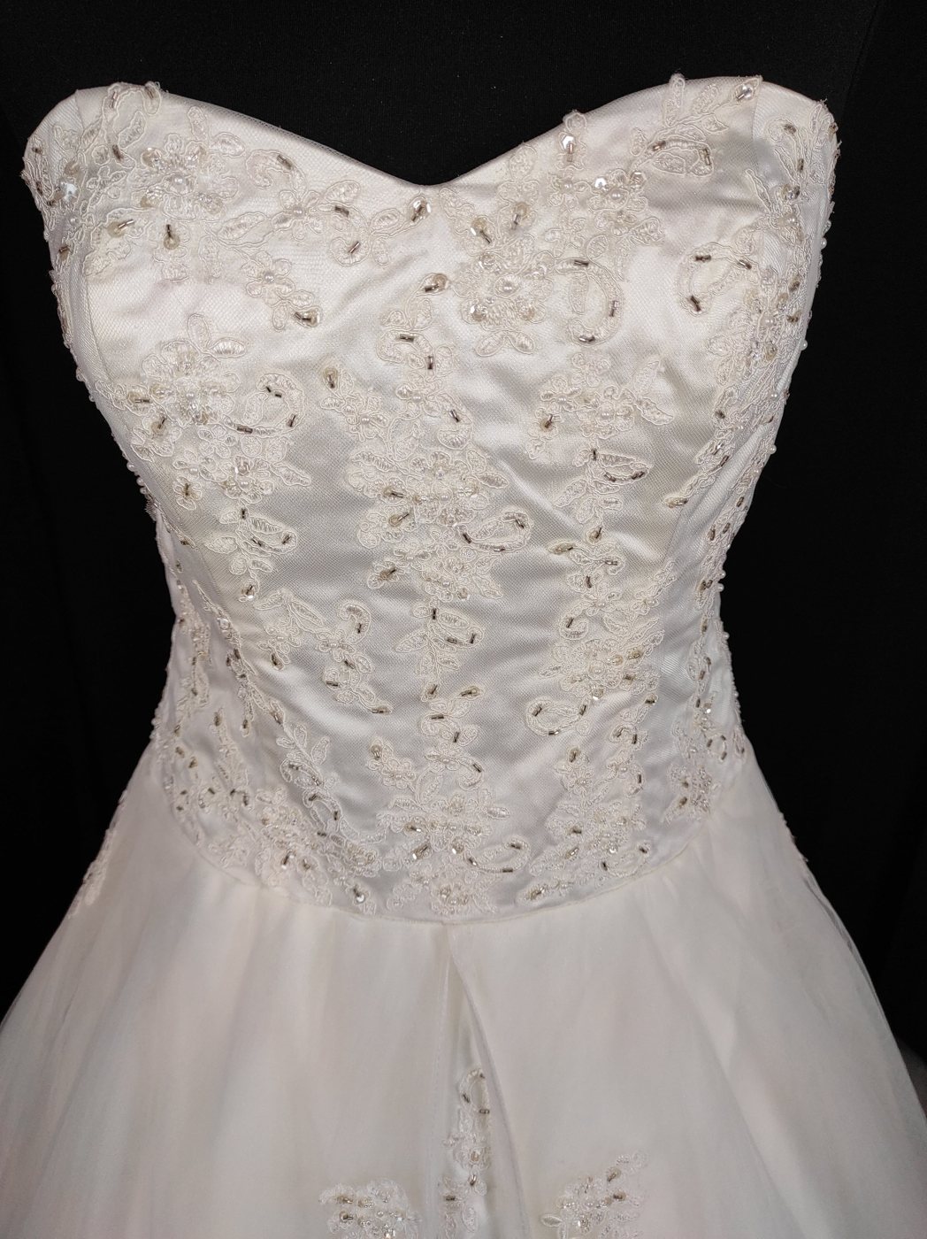 Robe de mariée bustier