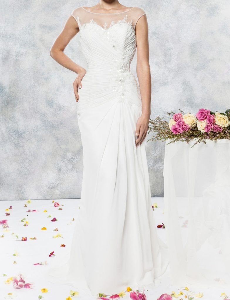 Robe de mariée fluide